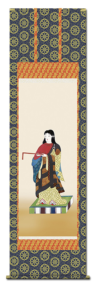 聖徳太子御尊像 田村竹世 （三美会） 尺五 日本製 その他人気の仏画