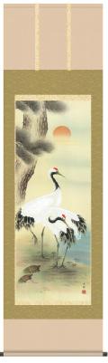 聖観音 中山雪邨 （三美会） 尺五 日本製 観音 - 掛け軸（掛軸）販売