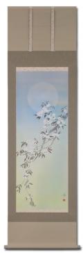 桜 中沢勝 （尺八横） 肉筆！ 春 - 掛け軸（掛軸）販売通販なら